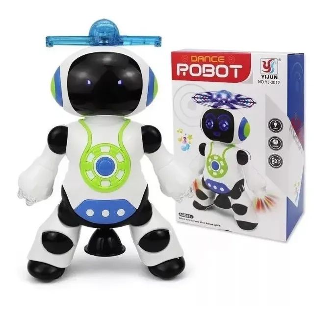 Robô Music E Dance Robot Com Luzes E Som - R$ 69,99  