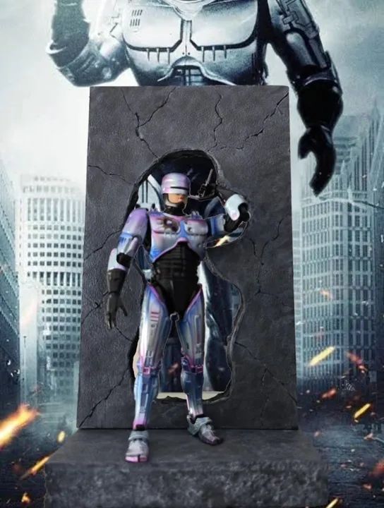 Diorama para Robocop Neca Mafex - Foto 5