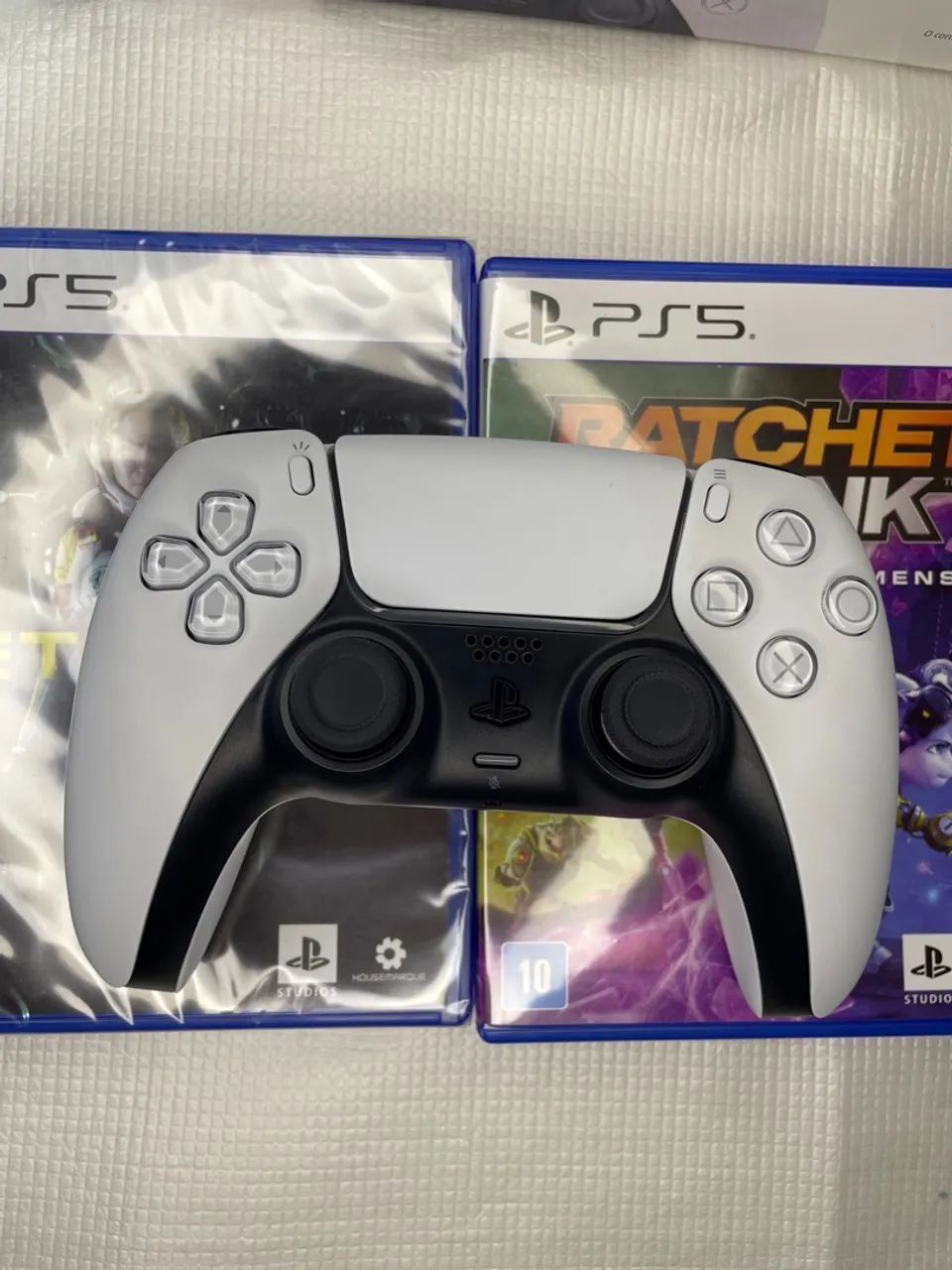 Playstation Slim mídia física e digital + 2 jogos físicos. - Foto 2