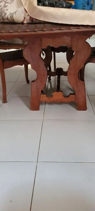 Mesa de Jantar de Madeira Maciça - Foto 5