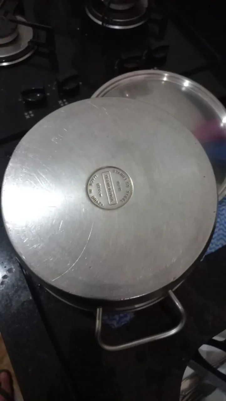 Jogo de Panelas de Aço Inox - 4 Peças - Foto 2