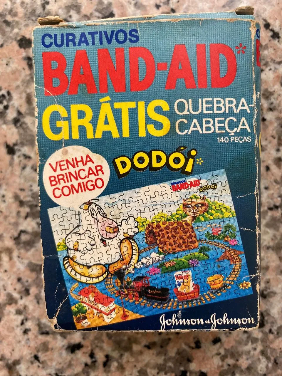 Quebra-cabeça Band-Aid Dodoí - 140 peças - Quebra-cabeça em excelente qualidade.