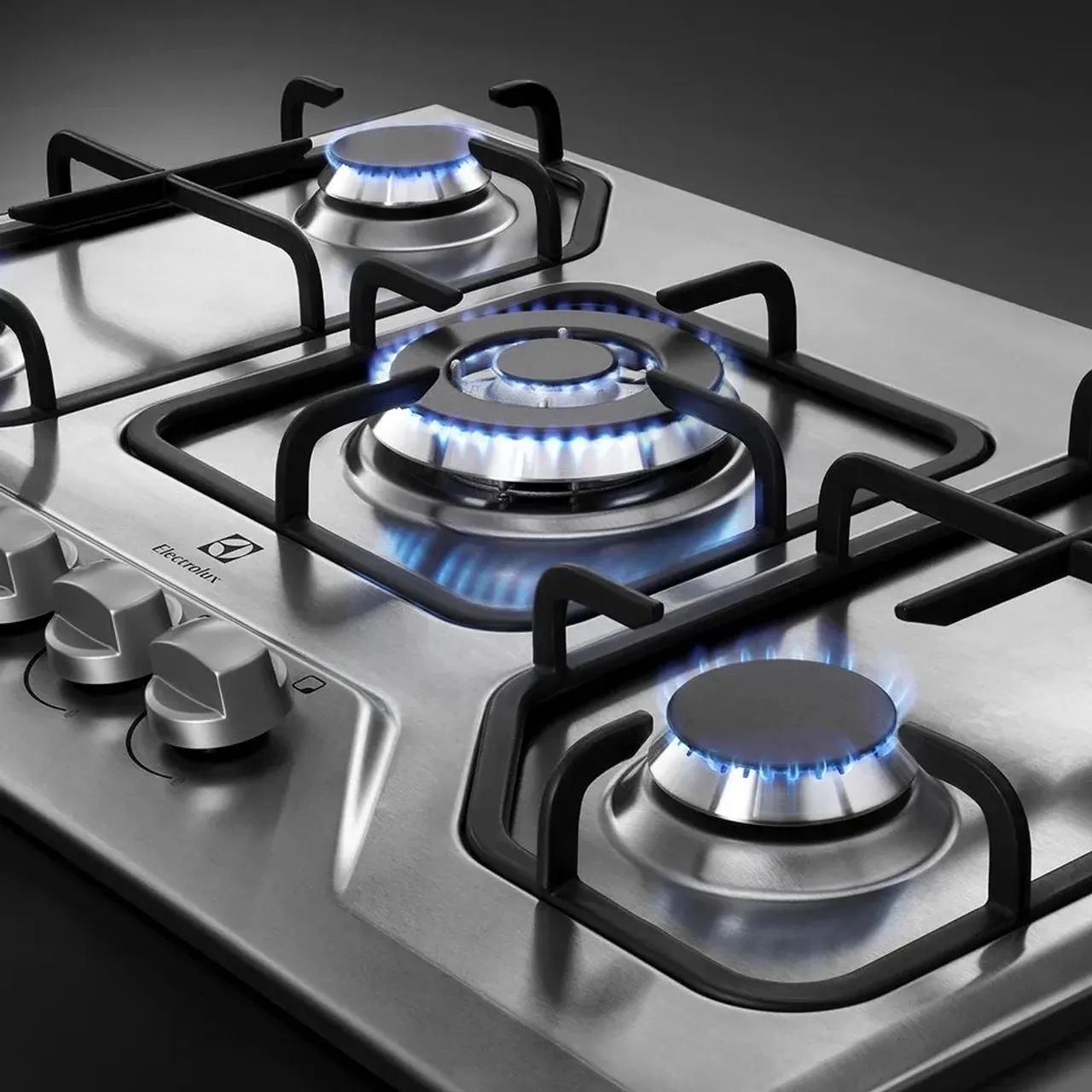 Fogão Cooktop 5 Bocas Electrolux Inox a Gás GT75X 127V/220V USADO - Foto 2