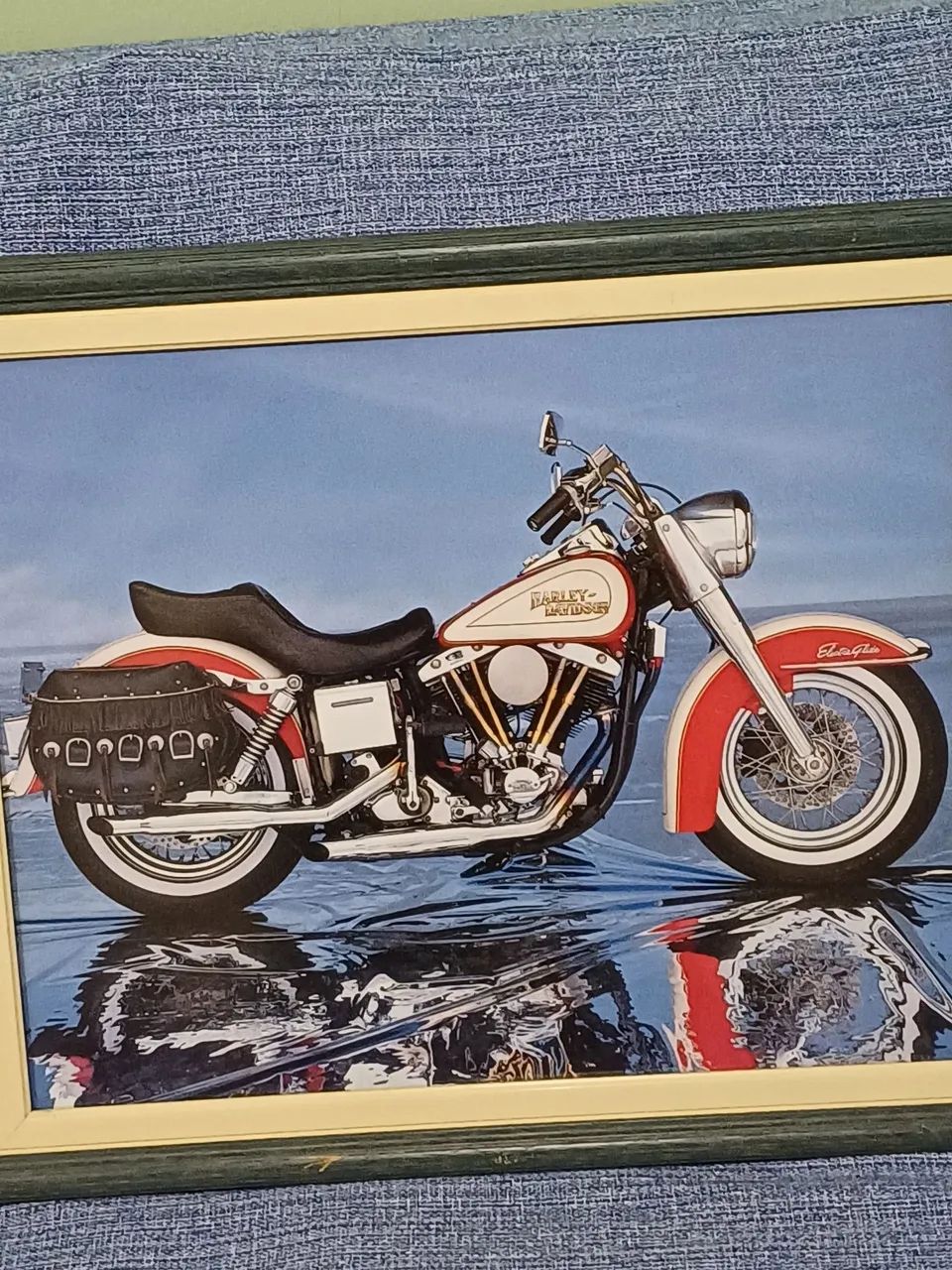 Quadro Decorativo da Harley-Davidson Electra Glide - Foto 2