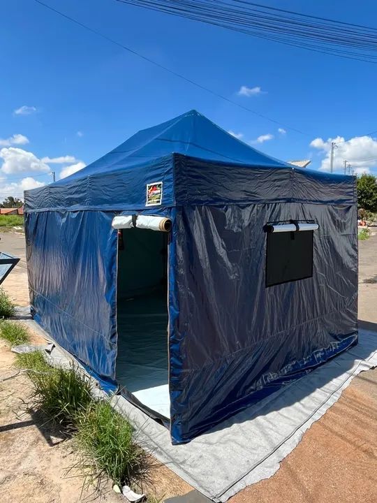 Kit acampamento tenda 3x4,5 - só R$ 3.400,00 em 6 vezes - Foto 2
