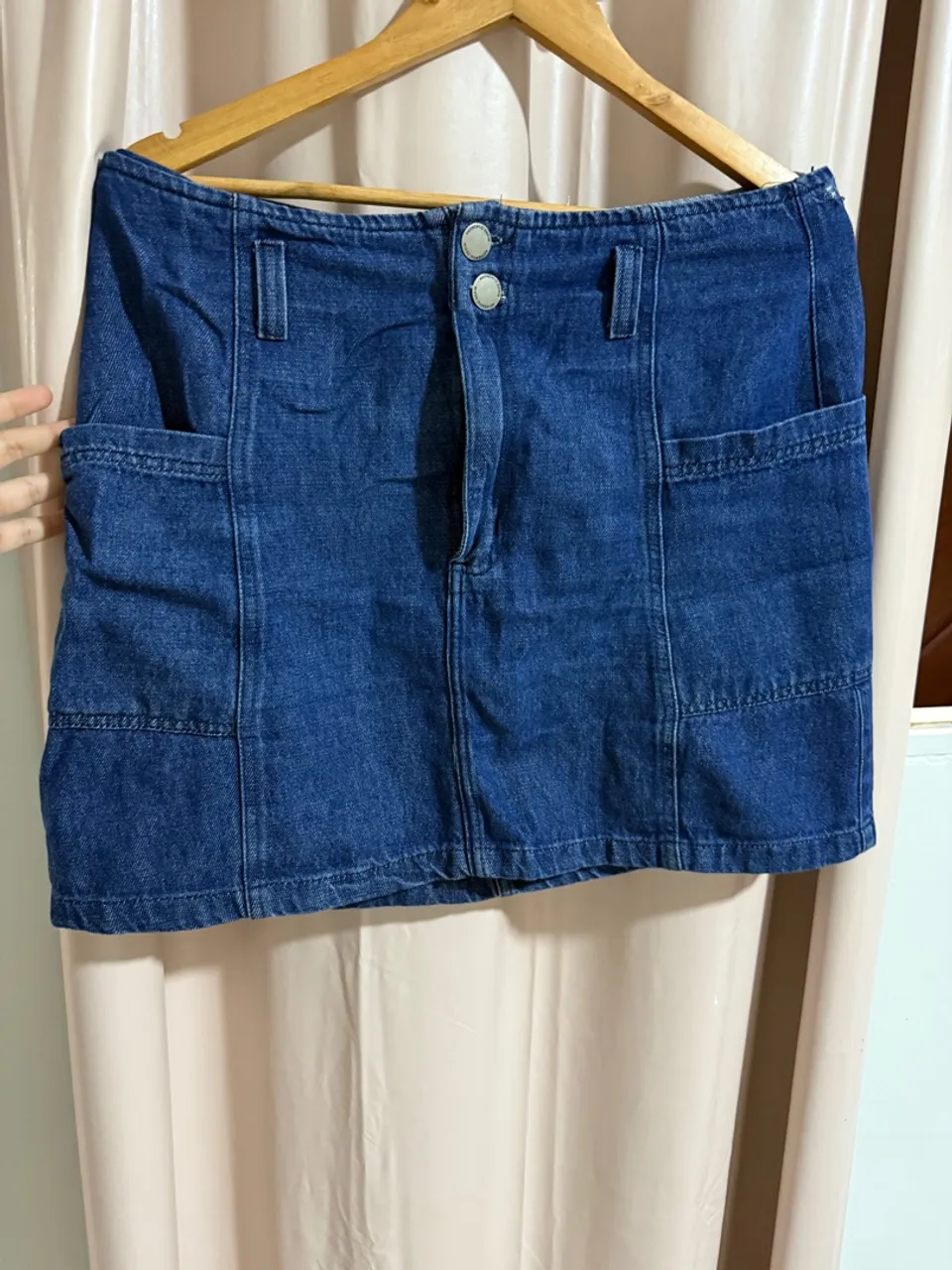 Saia Jeans Azul - Tamanho 44 Renner/POOL JEANS