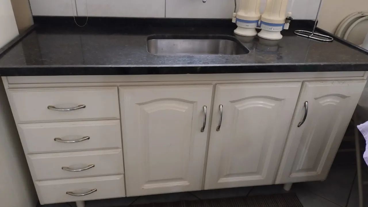 GABINETE e PIA COM CUBA 1,5m