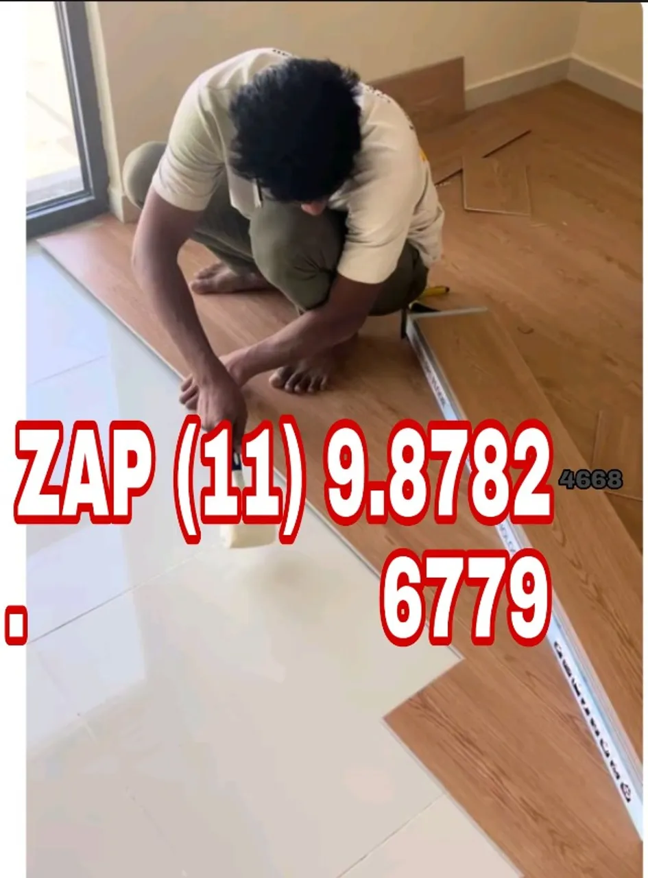 Piso Laminado ( Instalação) Comércio e Residências