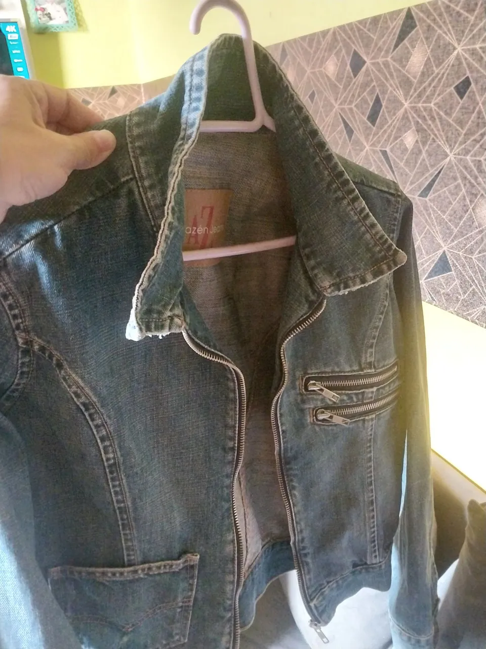 Jaqueta Jeans Feminina Azén Jeans