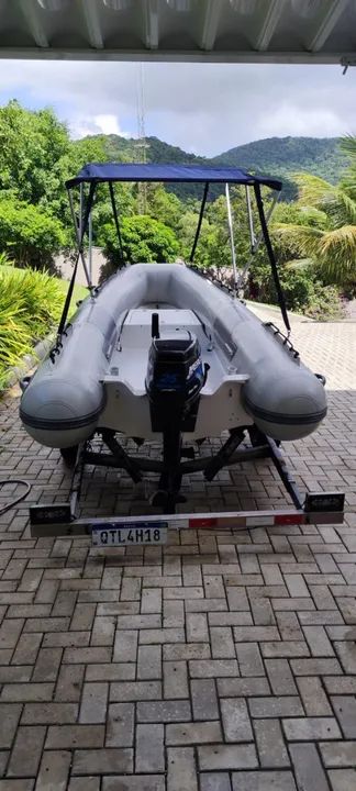 Bote inflável Zefir 3,60 Mercury 25 Sea Pro  2016 - Foto 9