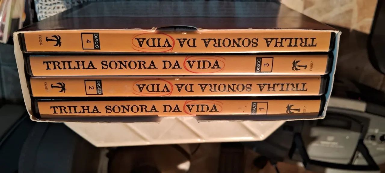 Trilha Sonora da Vida - Box Set DVD - Foto 2