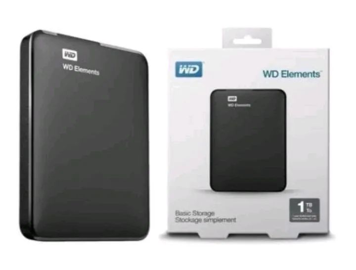 Hd externo WD 1TB NOVOO