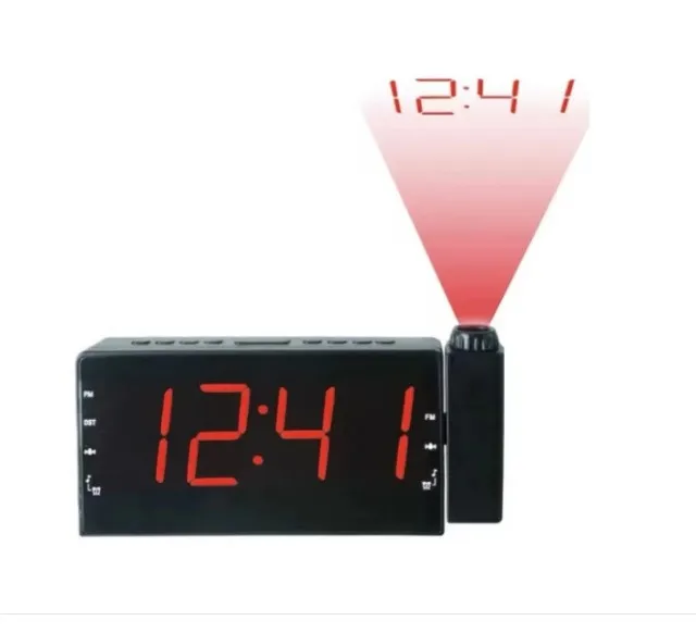 Rádio Relógio com Alarme LE-672 - Lelong