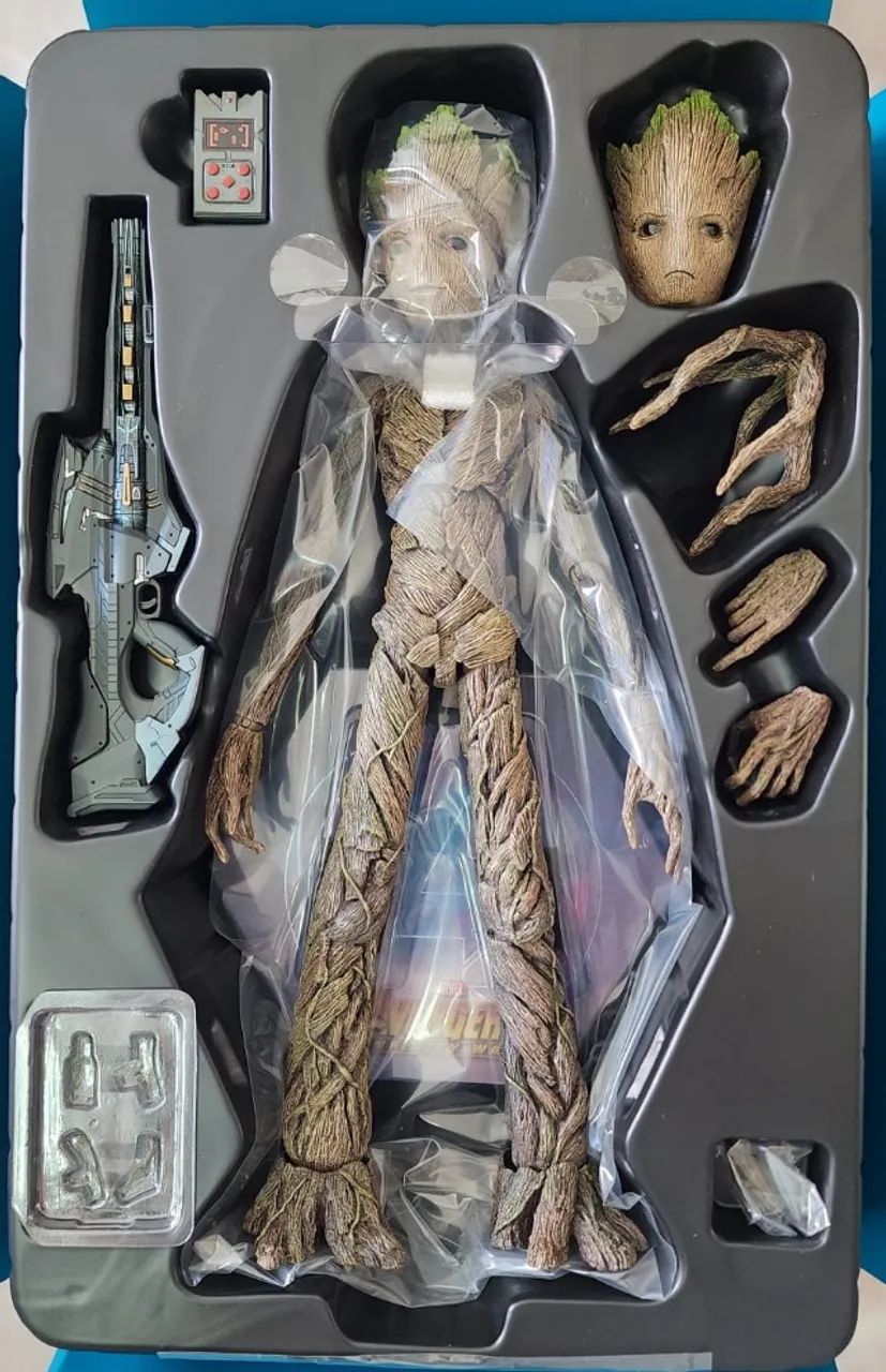 Hot Toys Groot Avengers Infinity War Escala 1/6 Marvel