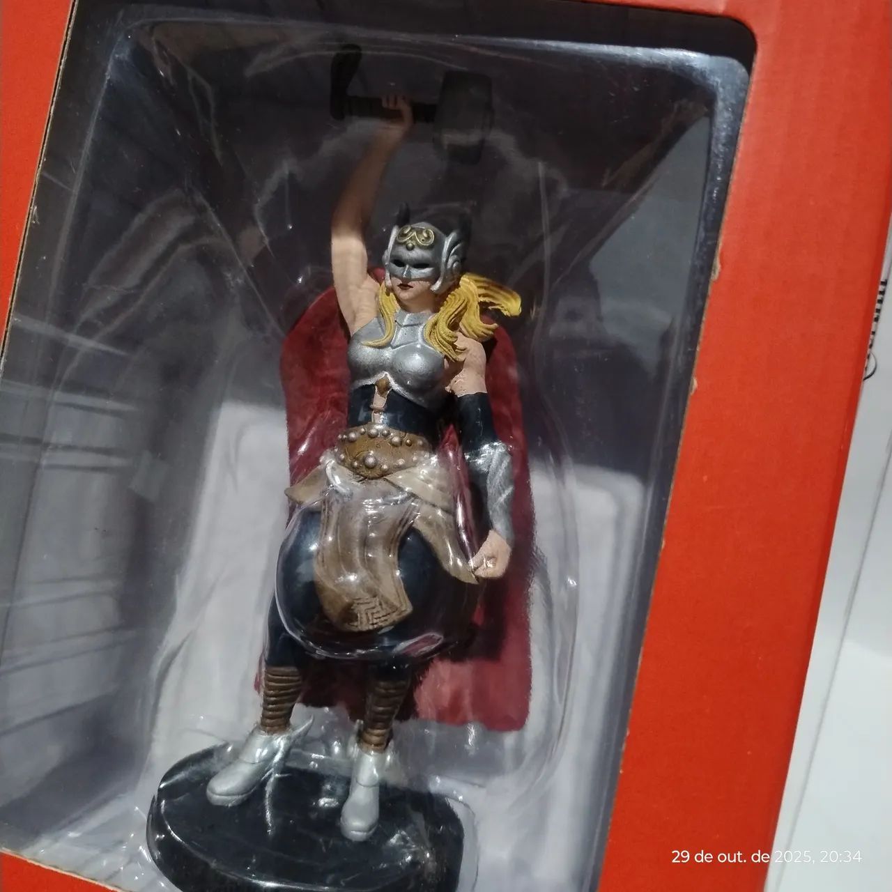 Coleção Eaglemoss Marvel Thor Jane Foster. Antigo  - Foto 3