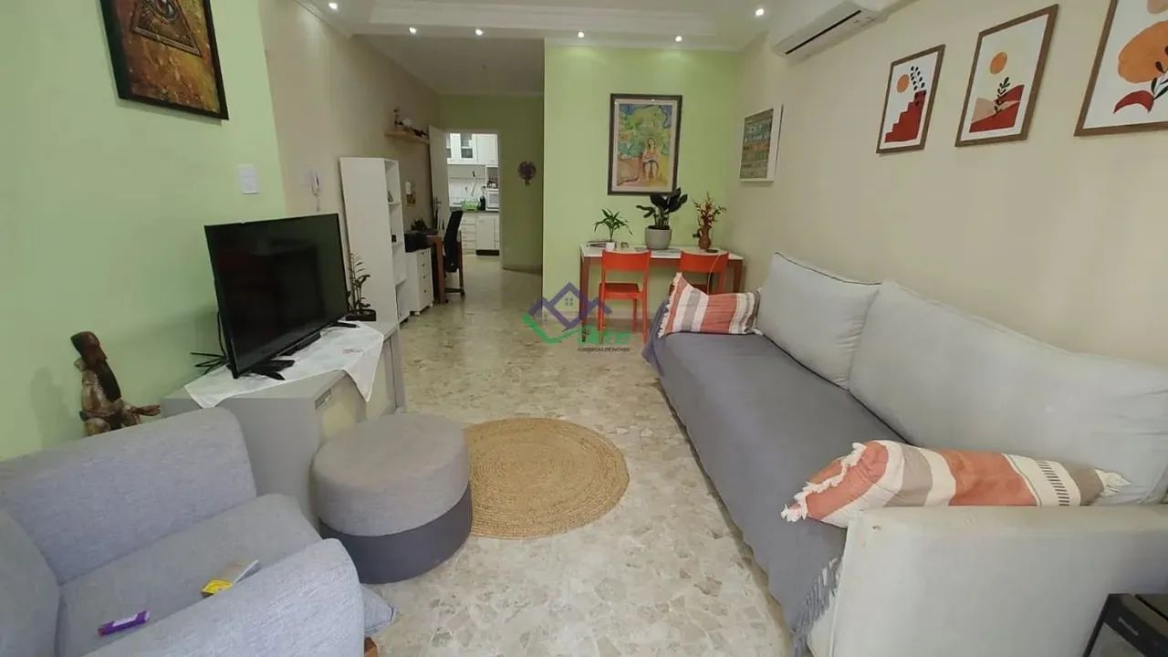 Apartamento para Venda em Santos, Ponta da Praia, 2 dormitórios, 1 suíte, 3 banheiros, 1 v - Foto 3