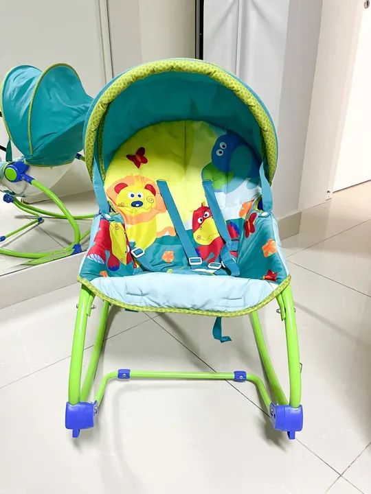 Cadeirinha de balanço para bebê - Foto 4