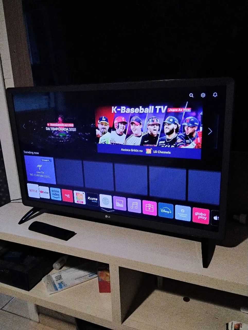 TV LG - Tela com diversas plataformas