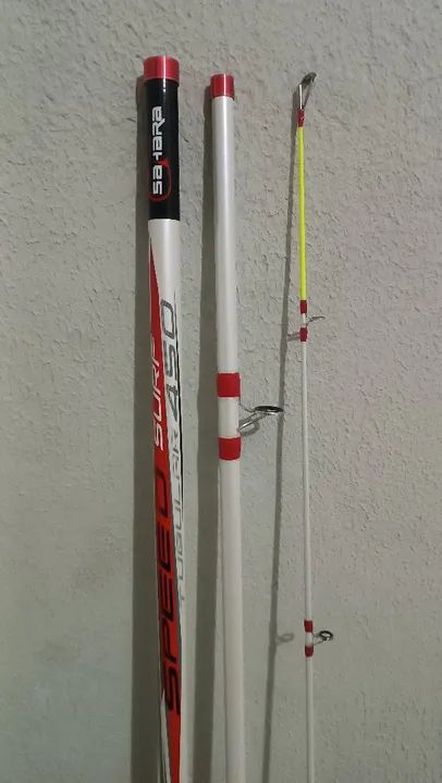 Vara de pesca 4,50m nova  - Foto 2