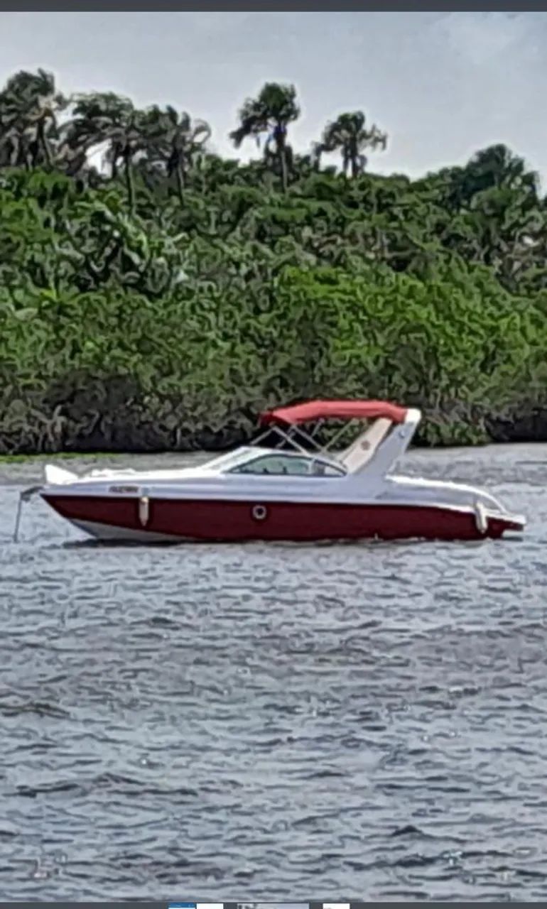 Vendo lancha coral 27 pés , proa aberta , 12 lugares