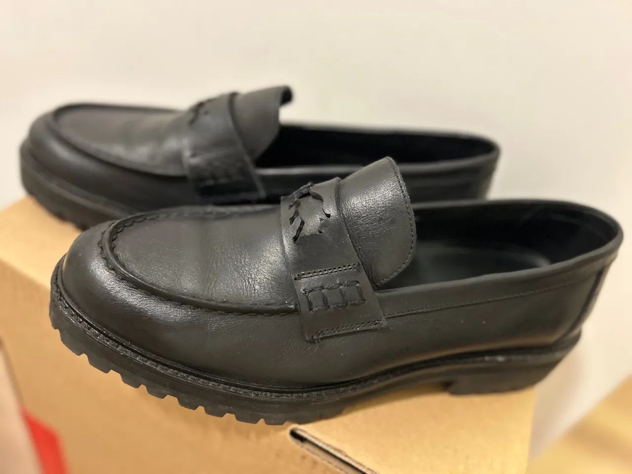 Loafer Preto Couro - Barcelona Design 41 