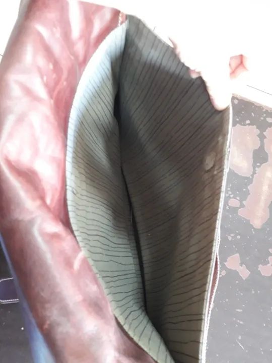 Bolsa Couro Legítimo Fóssil para Laptop - Foto 2