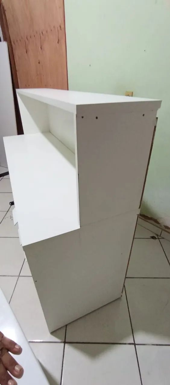 Balcão de recepção branco - Foto 4