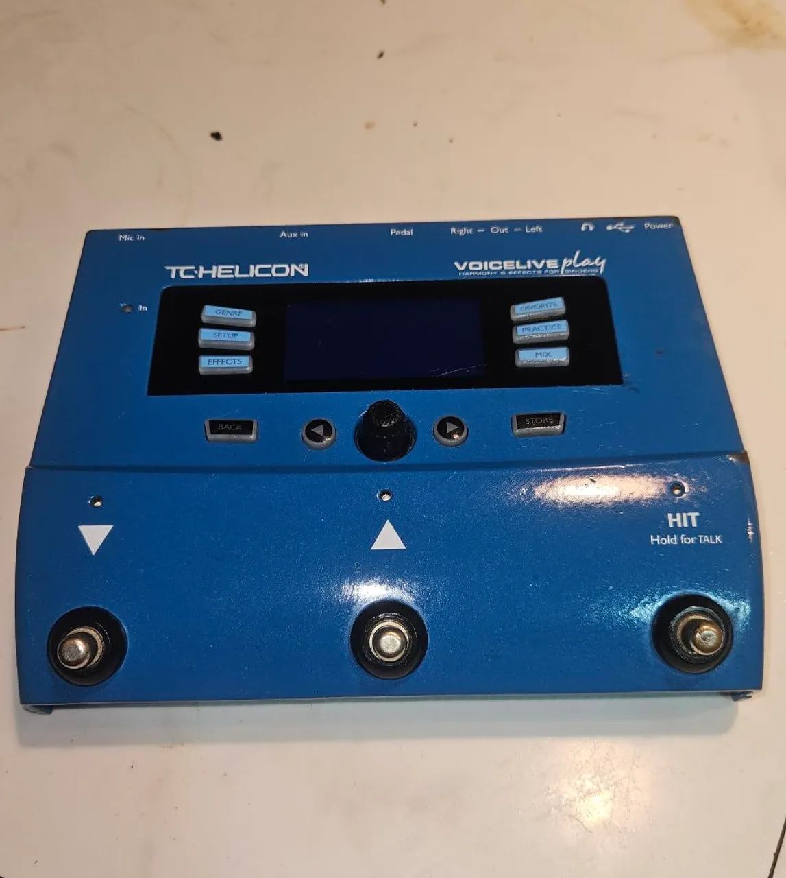 TC-Helicon VoiceLive Play - Pedal de Harmonia e Efeitos - Foto 4