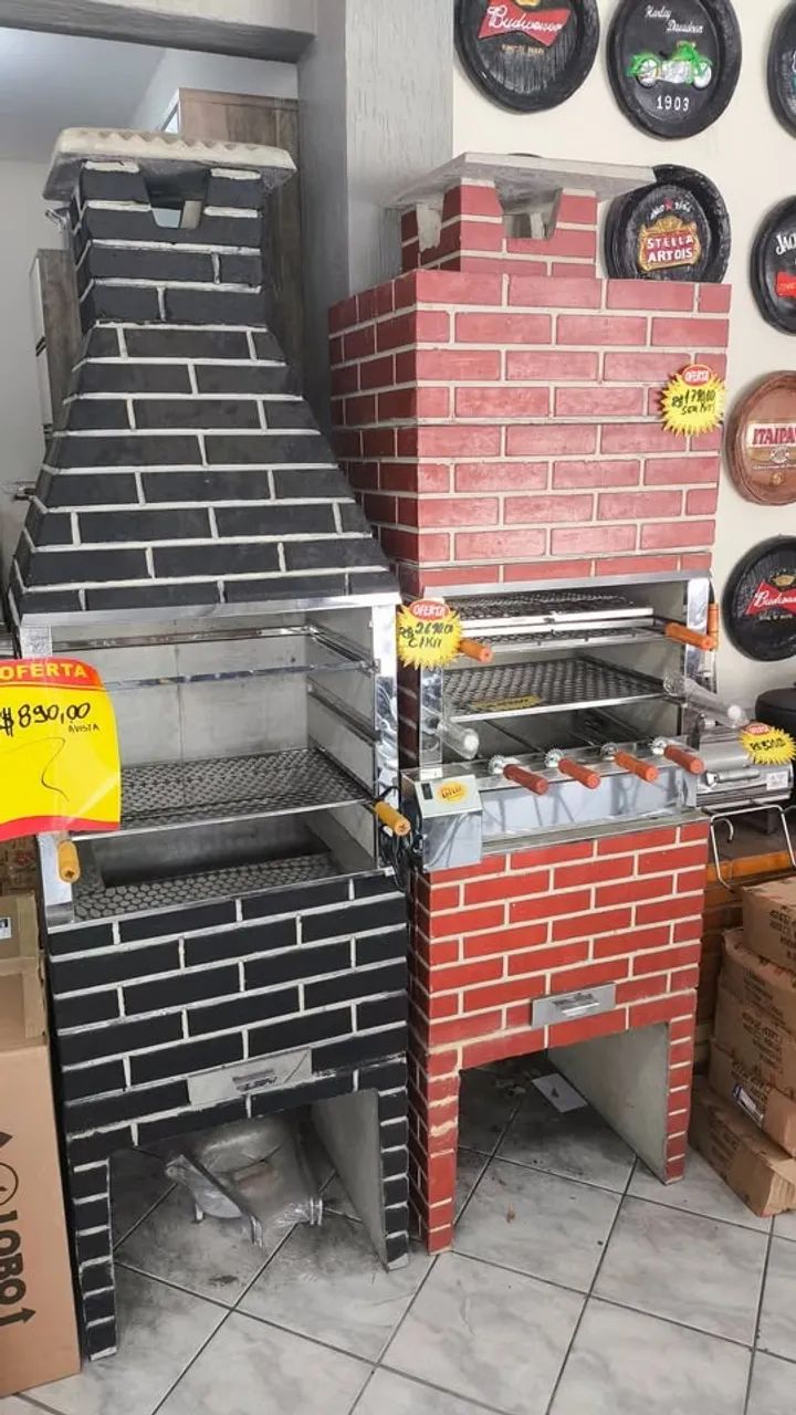 Churrasqueira pré moldada super promoção - Foto 3