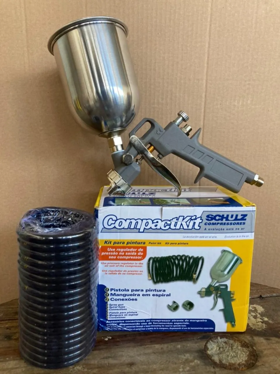 Kit Pistola de Pintura Schulz - 3 Peças