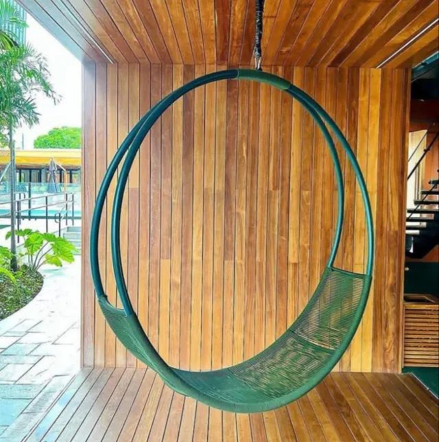 Balanço arco em corda náutica
