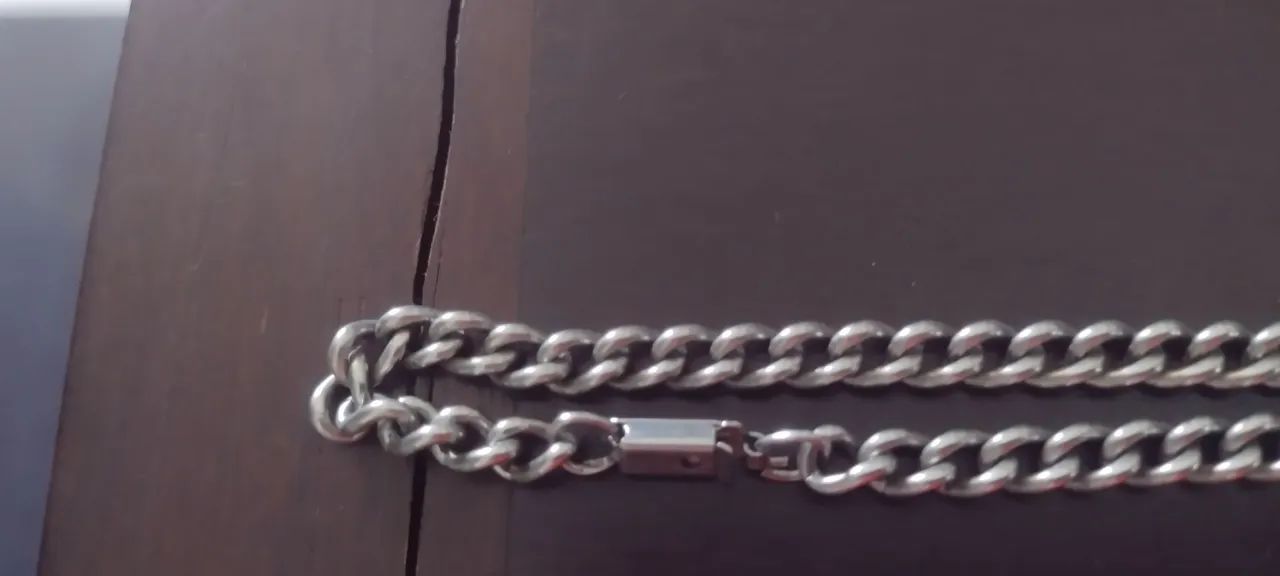 Cordão de aço escovado - usado - Foto 3