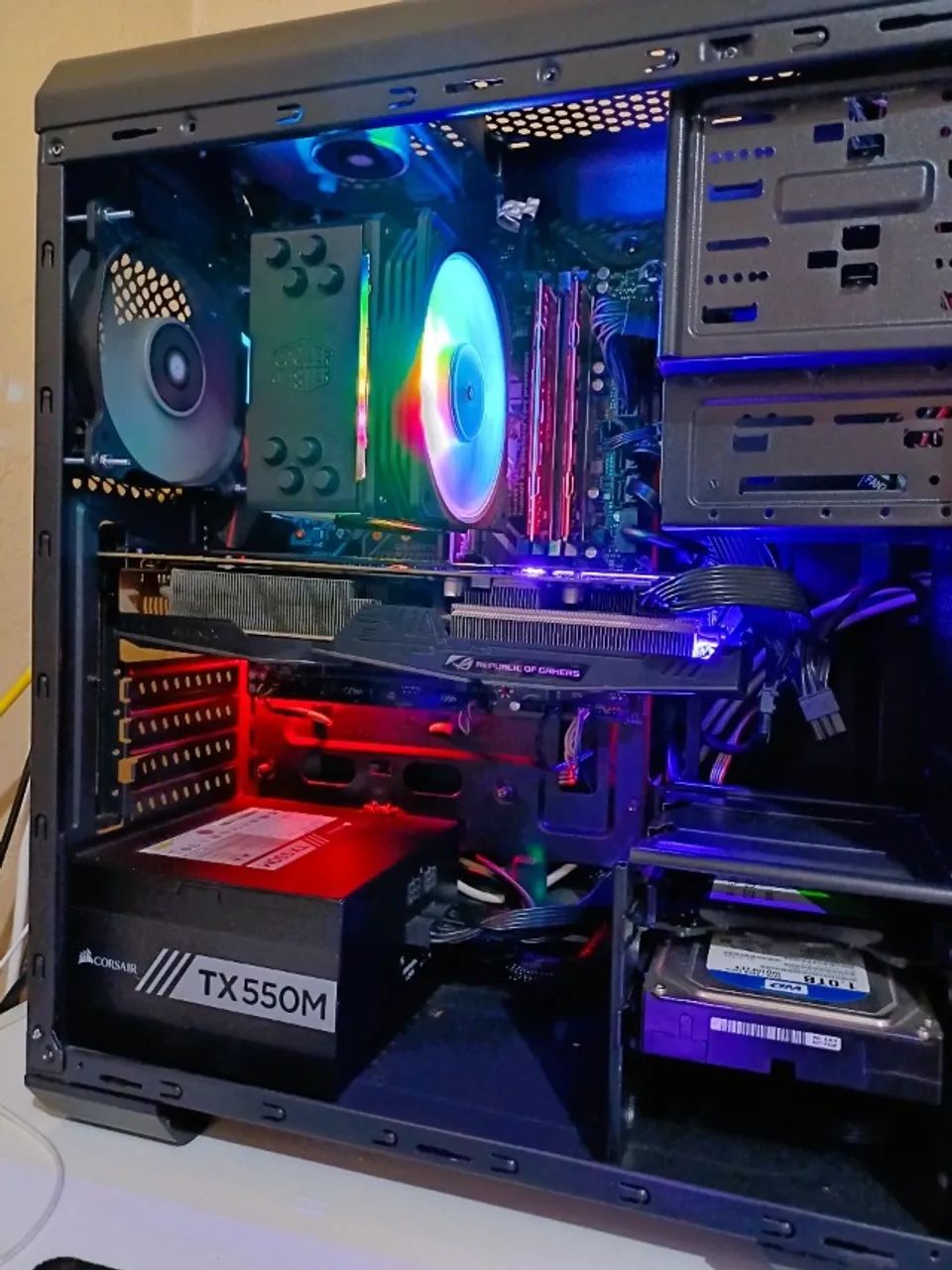 PC Gamer i5 8600K / GTX 1070 Ti Asus ROG, 16 GB de RAM - 1 TB de Memoria - Foto 3