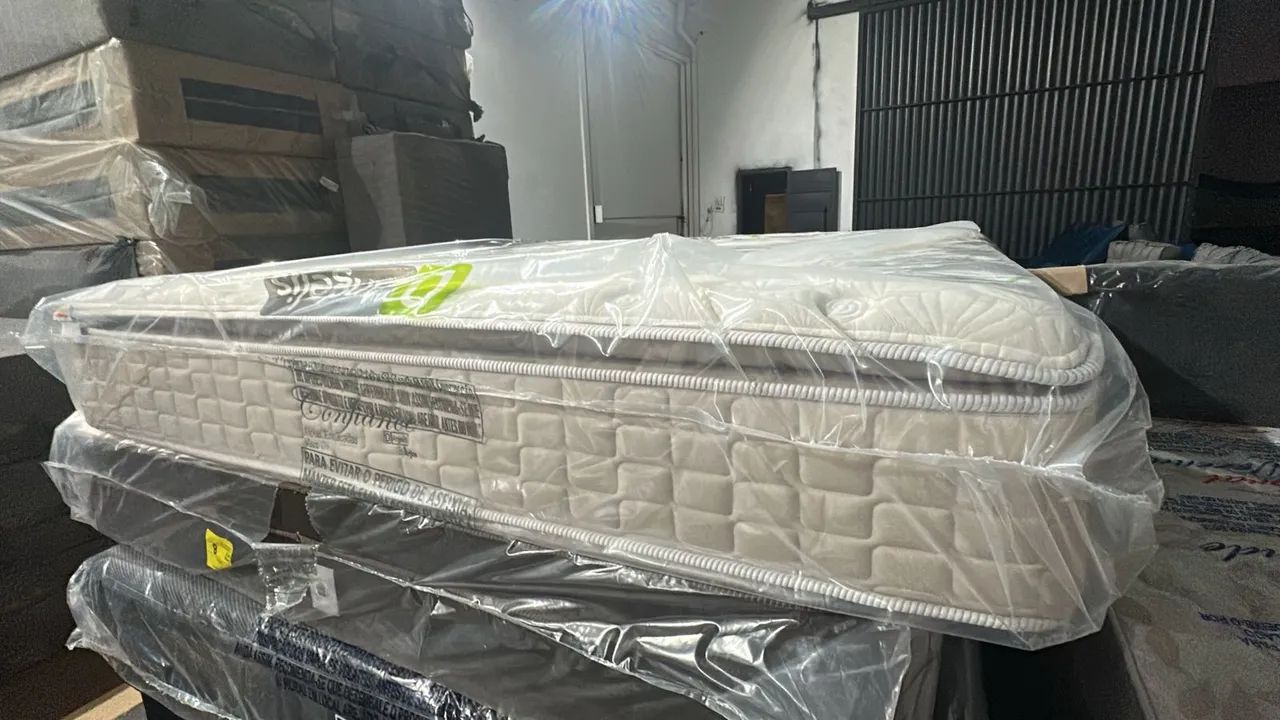 Cama Colchão Visco Gel Lançamento alta durabilidade garantia  - Foto 4