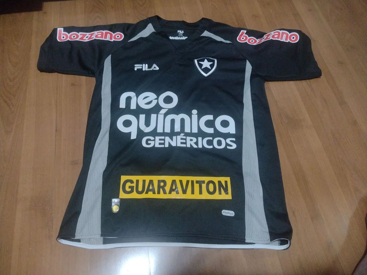 Camisa Botafogo - Fila - Neo Química - Tamanho P veste M