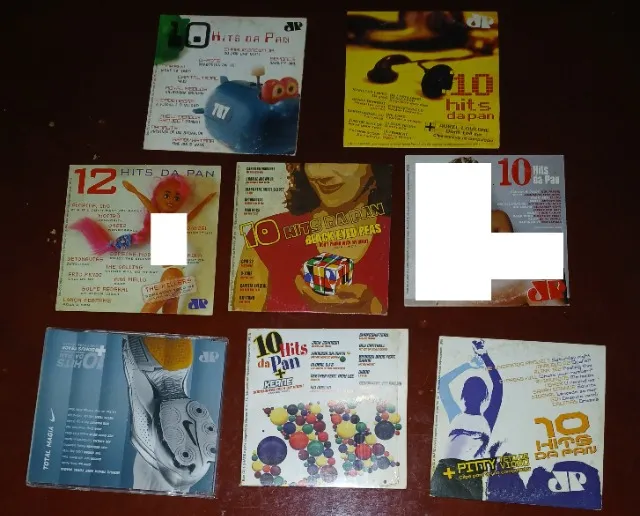 Cds Revista Jovem Pan (Lote de 8 Cds) <= Saldão até 29/06