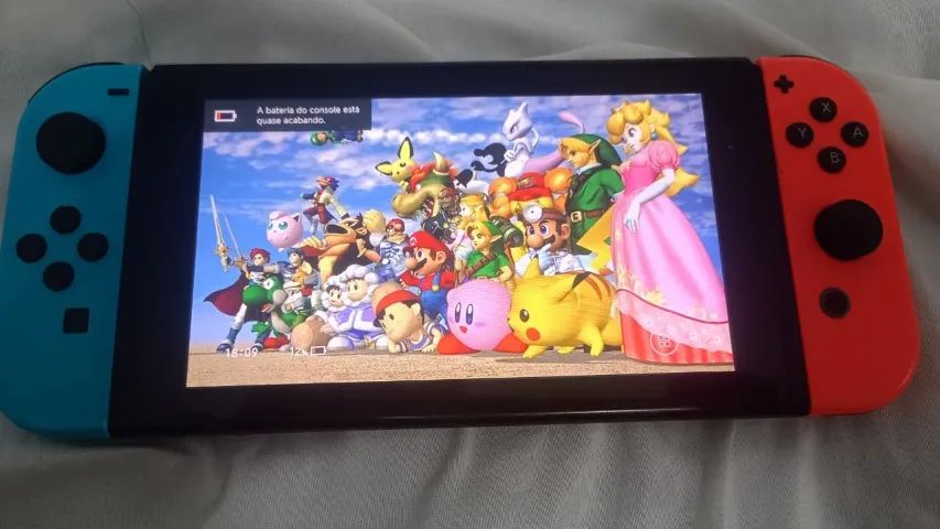 Nintendo Switch V2, Impecavel, Dock, Case, Carregador, Parcelo, Aceito troca - Foto 4