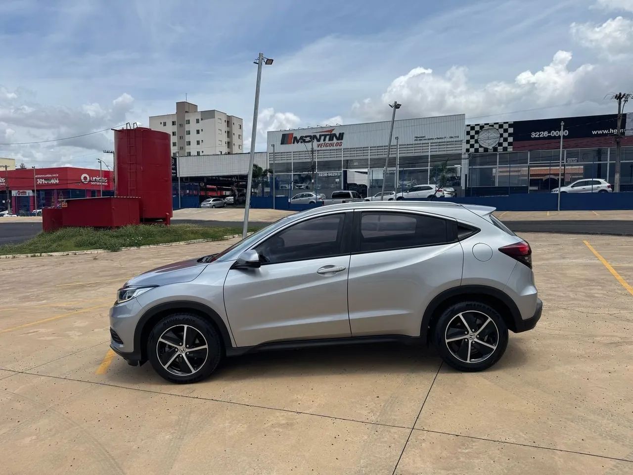 HONDA HR-V 1.8 16V FLEX EX 4P AUTOMÁTICO PRATA 2019 - Foto 5