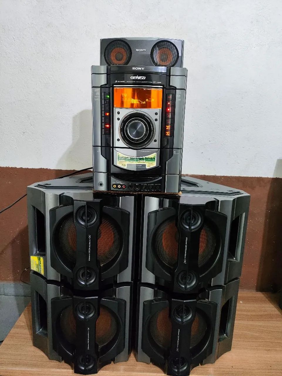 SONY ZX80D POTENTE - Aparelhos de Som - Cidade São Mateus, São