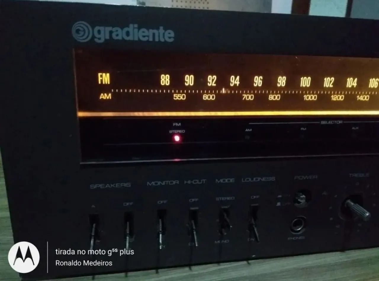 RECEIVER gradiente s125 sem placa mãe - Foto 4