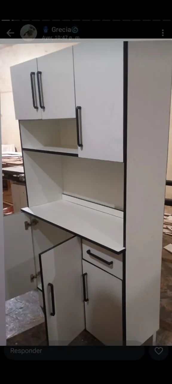 Armário de Cozinha Branco