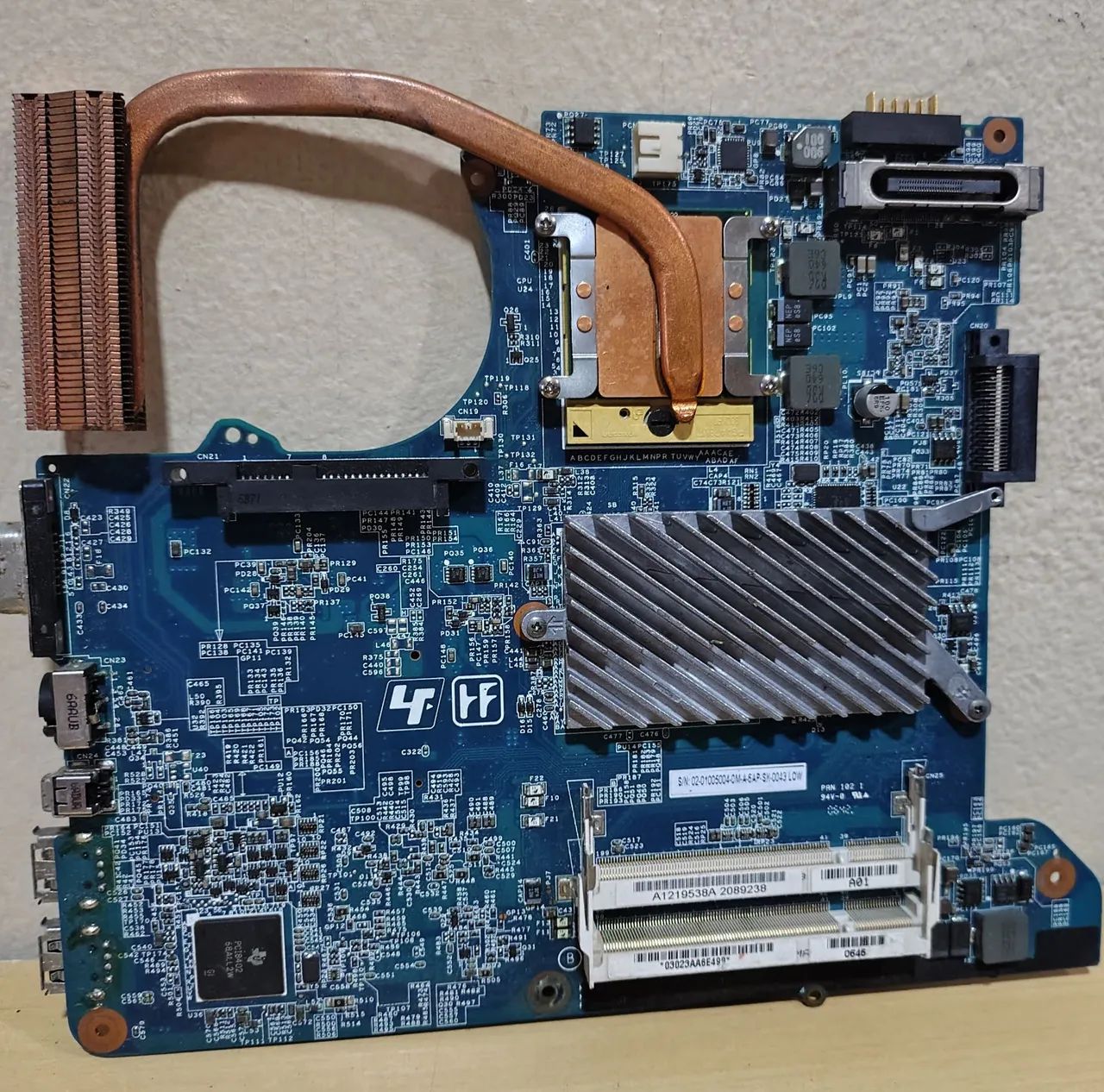 Placa mãe notebook SONY YGNC190