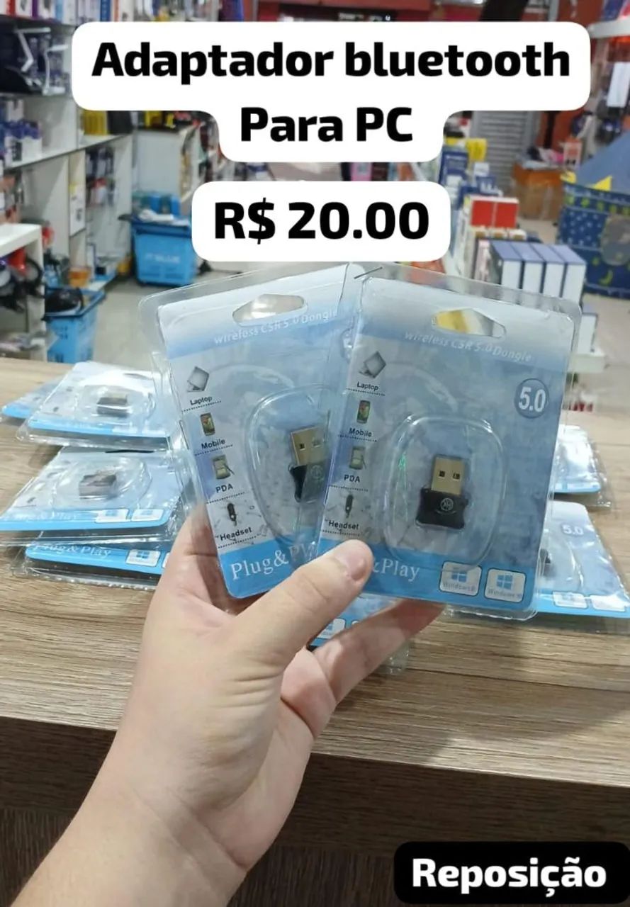 Adaptador Bluetooth 5.0 para PC