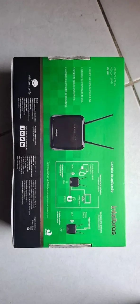 Interface Digital Intelbras 4G com Wi-Fi ICW 4002 - Foto 2