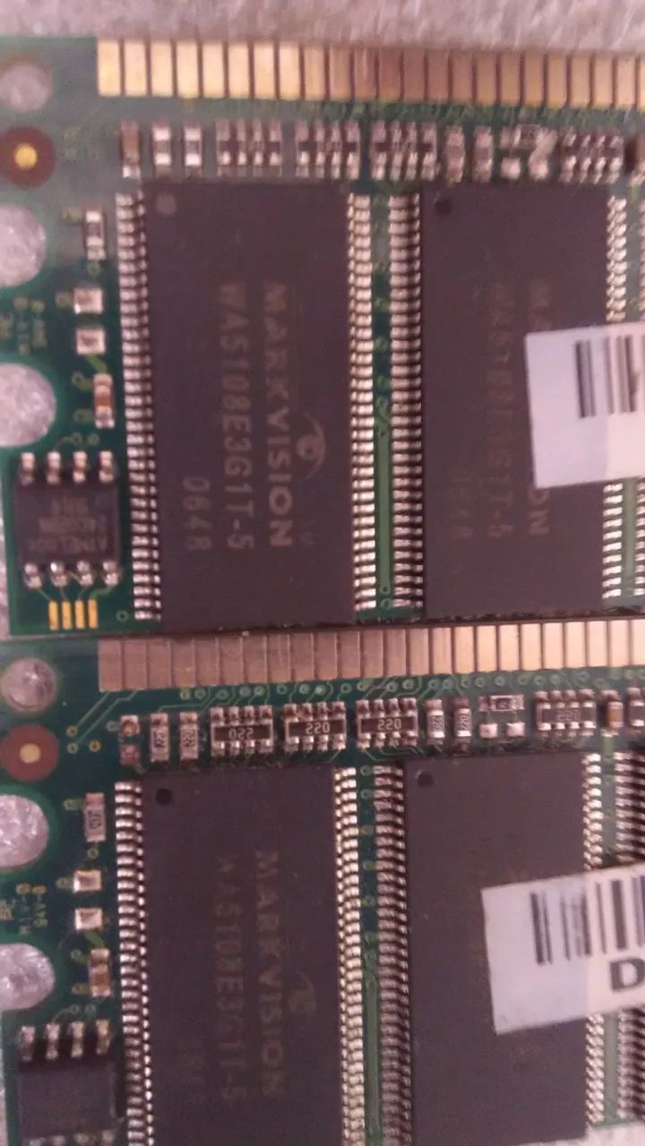 2 MÓDULOS DDR400 512MB da Markvision. - Foto 3