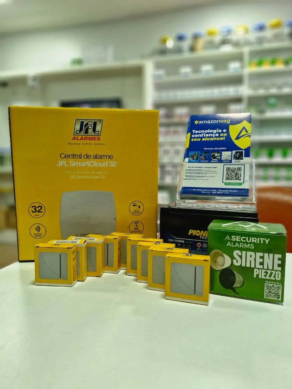 Sistema de Alarme monitorado via App 