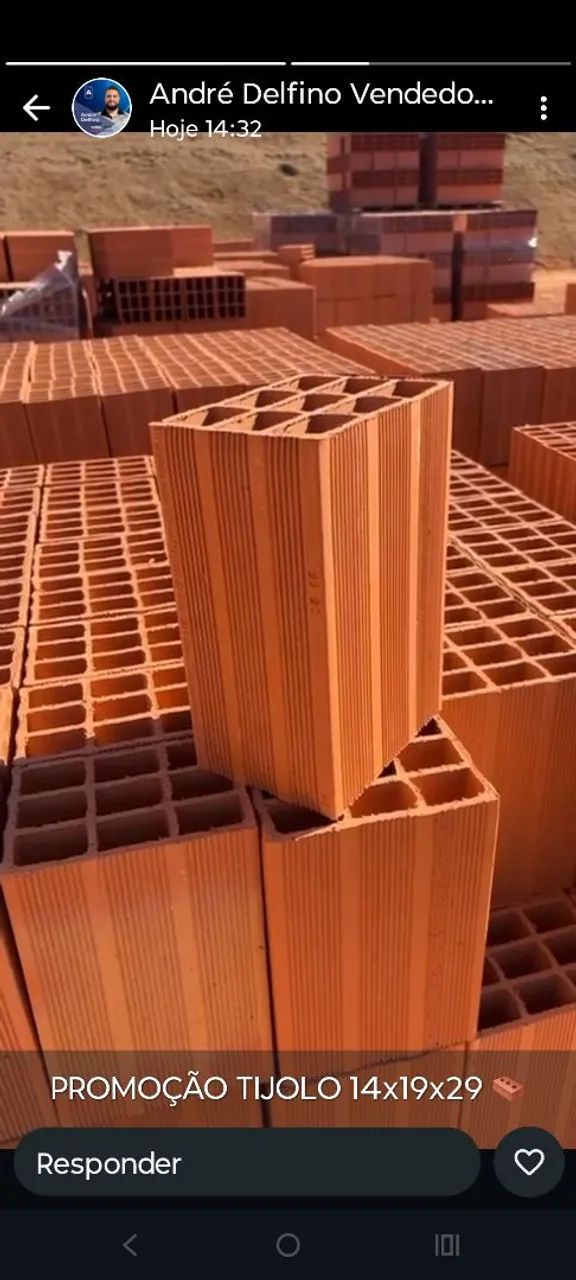Tijolos direto da fábrica 64169239114754123