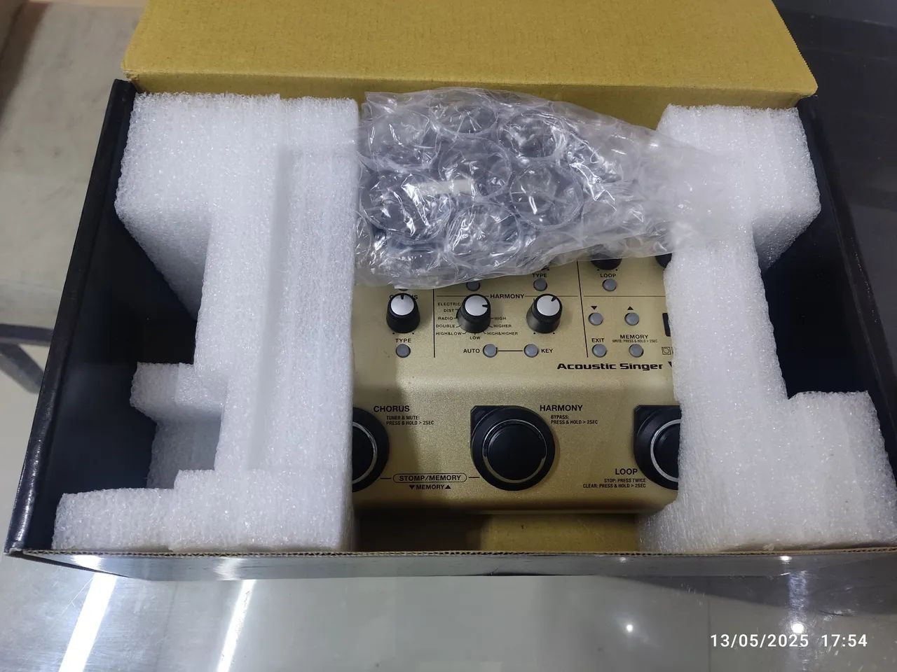 Boss VE-8 Acoustic Singer - Pedal para violonistas que Cantam - Foto 2