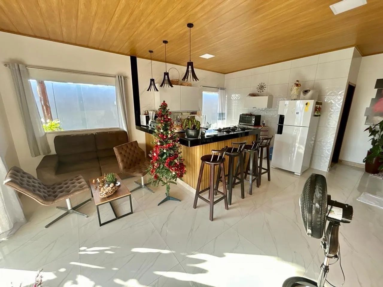 Casa com piscina e churrasqueira para temporada - Foto 8