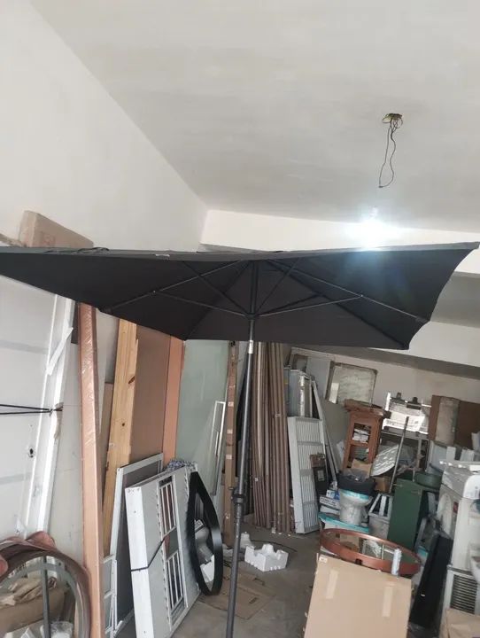 Umbrelone Preto para Área Externa 300x200 naterial  - Foto 3